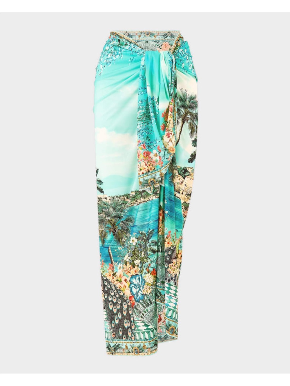 Camilla Balearic Bebe Multiwear Long Sarong Coverup - Picture 2 of 9